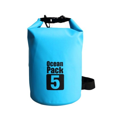 Αδιάβροχος Αεροστεγής Σάκος Ocean Pack 5L με Λουρί Ώμου που Επιπλέει στο Νερό