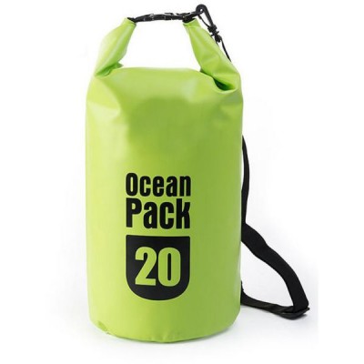 Αδιάβροχος Αεροστεγής Σάκος Ocean Pack 20L με Λουρί Ώμου που Επιπλέει στο Νερό