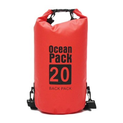 Αδιάβροχος Αεροστεγής Σάκος Ocean Pack 20L με Λουρί Ώμου που Επιπλέει στο Νερό