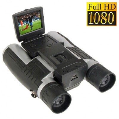 Κυάλια 12x32 με Ψηφιακή Κάμερα FullHD 1080p & LCD Οθόνη 2in