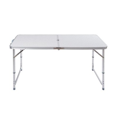 Τραπέζι Πτυσσόμενο Βαλιτσάκι Αλουμινίου 120x60x70 με Ρυθμιζόμενο Ύψος