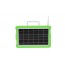 Ηλιακό Πάνελ με Διπλό Φωτιστικό, Φακό, Ηχείο Multimedia Ράδιο - Σύστημα Ηλιακός Φορτιστής & Φωτισμού FM, USB, SD MP3 Player με 2 Λάμπες LED 250 Lumens