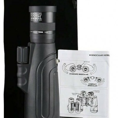 Compact Μονόκυαλο Super Zoom 8-20x50 Τηλεσκόπιο με Πρίσματα BAK4 FMC και Ρύθμιση Μυωπίας, Κοντινή Εστίαση και Νυχτερινή Λειτουργία