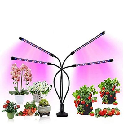 Φωτιστικό 80x LED Ανάπτυξης Φυτών 360º Λάμπα Θερμοκηπίου Εσωτερικού Χώρου-Full Spectrum 4x-Plant Grow Panel Light