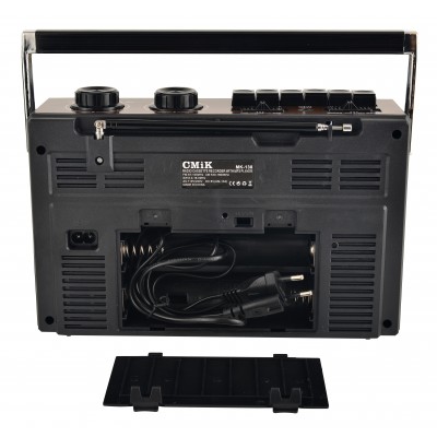 Φορητό Ραδιοκασετόφωνο - Μαγνητόφωνο CΜik MK-138 USB/SD Mp3 Player, Ρεύματος - Μπαταρίας Cassette Player