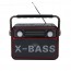 Retro Φορητό Επαναφορτιζόμενο Ραδιόφωνο CMIK MK-120  Multimedia Ηχείο MP3 Player με Bluetooth, USB, SD, AUX, FM Radio