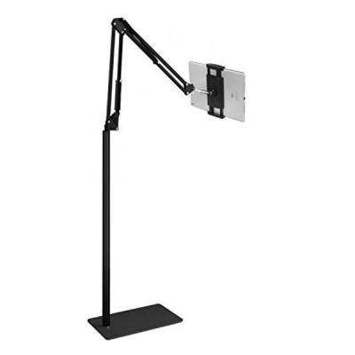 Επιδαπέδια Βάση Κινητού - Τάμπλετ Handsfree FL-411 με Προσαρμοζόμενο Βραχίονα 1.4m - Floor Mobile/Tablet Bracket