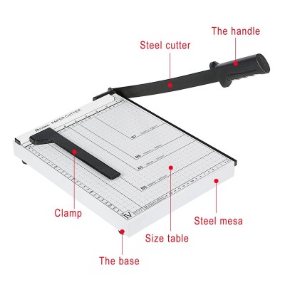 Κόφτης Χαρτιού Γκιλοτίνα Α4 - Guillotine Paper Cutter 829-4 OEM