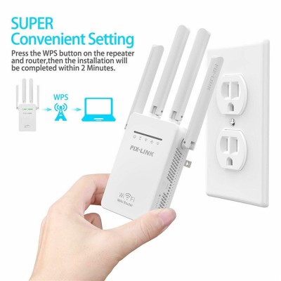 Ασύρματο WiFi N Router/Repeater 300Mbps Pix-Link LV-WR09