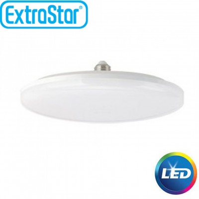 Φωτιστικό Οροφής LED ExtraStar 24W E27 με Ψυχρό Λευκό Φως 6500K