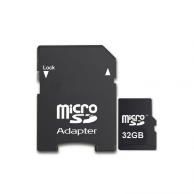 Κάρτα Μνήμης microSDHC, Class 10, 32GB, έως και 100 MB/s με Αντάπτορα SD