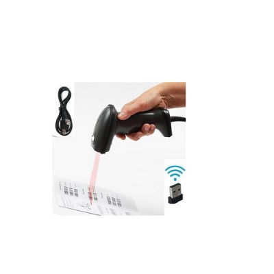 Ασύρματο Laser Barcode Scanner με USB - Bluetooth Χειρός Andowl Επαναφορτιζόμενο