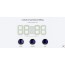 Ψηφιακό Ρολόι & Ξυπνητήρι LED - DS-6609 - Επιτραπέζιο & Επιτοίχιο