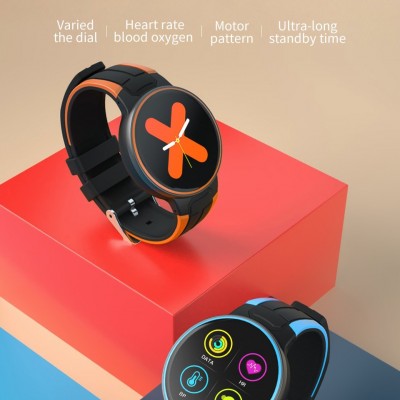 HD Αδιάβροχο Αθλητικό & Ναυτικό Ρολόι με Καρδιομετρητή, Πιεσόμετρο, Οξύμετρο, Μέτρηση Βημάτων, Ποιότητας Ύπνου - Activity Tracker Smart Watch
