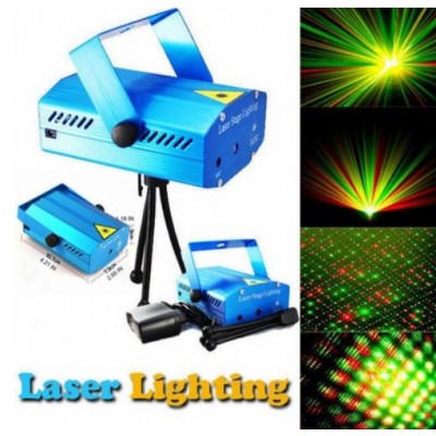 Φως Σκηνής Laser Φωτορυθμικό -Projector Laser Stage Red/Green 50-100W Andowl Q-JC19