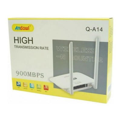 Ασύρματο Modem Router Υψηλής Μετάδοσης 900MBPS Andowl Q-A14 Wi-Fi Wireless ADSL2+ Access Point