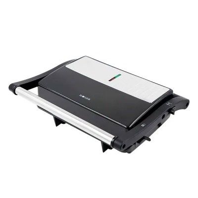 750W Ηλεκτρική Τοστιέρα-Γκριλιέρα Haeger HG-240 Μαύρο/Ασημί
