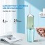 Φορητή Συσκευή Καθαρισμού Δοντιών με πίεση νερού, Αδιάβροχη με 4 Κεφαλές, Επαναφορτιζόμενη - Oral Irrigator PPS Pulse