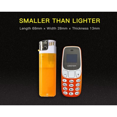 Ultra Mini Κινητό Τηλέφωνο Dual SIM L8star BM10 με Bluetooth & Αλλαγή της Φωνής σας - Mini CellPhone