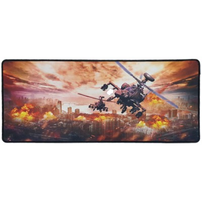 Gaming Mouse Pad Large 70x30cm Battlegrounds Helicopter
