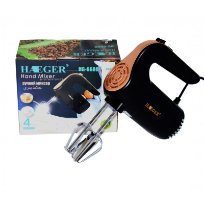 Μίξερ Χειρός 150W - Haeger HG-6680 Hand Mixer
