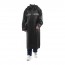 Μακρύ Αδιάβροχο με Κουκούλα One Size Black Raincoat 34706