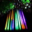 Αδιάβροχοι Χριστουγεννιάτικοι Σταλακτίτες LED RGB Πολύχρωμος Φωτισμός, 8 Σωλήνες x 50cm