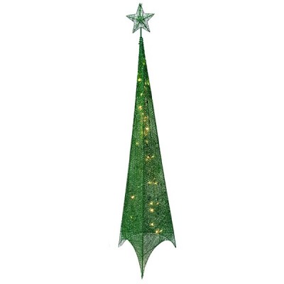 Εντυπωσιακό Χριστουγεννιάτικο Δέντρο Πυραμίδα LED 180εκ. - Pyramid Led Christmas Tree