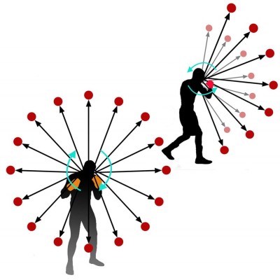 Μπάλα Βελτίωσης Αντανακλαστικών - Reflex Fight Ball