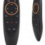 Voice Control Ασύρματο Τηλεχειριστήριο Ποντίκι Τηλεόρασης 2.4 GHz - IR Learning Voice Air Mouse Remote Control with USB