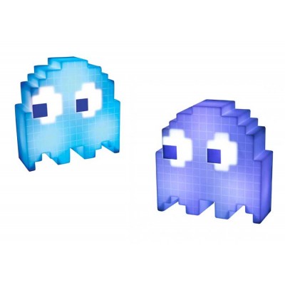 Pac Man Ghost Light Φωτιστικό με 16 Εναλλαγές Χρωμάτων USB
