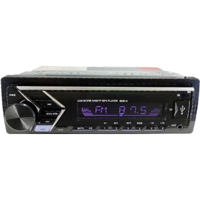 RGB Bluetooth Ηχοσύστημα Αυτοκινήτου με MP3 Player, Ραδιόφωνο, Handsfree, Τηλεχειριστήριο & Συνδεσιμότητα AUX, USB, BT & TF