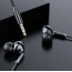 Στερεοφωνικά Ακουστικά Handsfree Ενσύρματα με Μικρόφωνο & Βύσμα 3.5mm Awei In-ear Μαύρο OEM