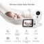 Ασύρματη Ενδοεπικοινωνία Μωρού με Κάμερα, Έγχρωμη Οθόνη LCD 3.5", Νυχτερινή Όραση, Ανίχνευση Θερμοκρασίας, Μικρόφωνο και Νανουρίσματα ZR303 OEM