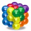 Πολύχρωμες Μαγνητικές Μπίλιες 27τμχ 2cm Κύβος 3x3x3 - Σετ Χρωματιστές Μπάλες - Fidget Colorful Magnetic Balls Μπιλίτσες