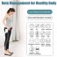 Γυάλινη Ψηφιακή Ζυγαριά Bluetooth για Μέτρηση Βάρους, Λιπομέτρηση & Δείκτη Μάζας Σώματος Έως 180kg