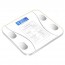 Γυάλινη Ψηφιακή Ζυγαριά Bluetooth για Μέτρηση Βάρους, Λιπομέτρηση & Δείκτη Μάζας Σώματος Έως 180kg