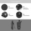 Επαναφορτιζόμενο Ασύρματο Bluetooth Ακουστικό με Δόνηση και Επεκτεινόμενο Καλώδιο Fineblue F990 Μαύρο