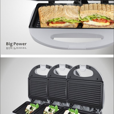 DSP® Τοστιέρα / Γκριλιέρα με Ραβδωτές Πλάκες 750W - Sandwich Maker