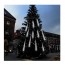 Διπλή Αδιάβροχη Χριστουγεννιάτικη LED Βροχή Μετεωριτών 10τμχ x 30cm 5m Arrango Λευκός Ψυχρός Φωτισμός - Σταγόνες Σταλακτίτες