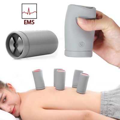 Ηλεκτρικές Βεντούζες Μασάζ EMS με Ηλεκτρομαγνητικούς Παλμούς Επαναφορτιζόμενες - Magic Jar Massager