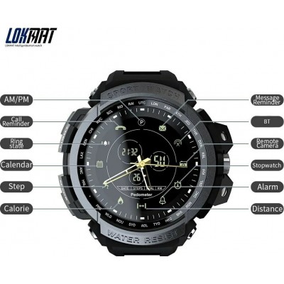 Smartwatch LOKMAT MK28 Black