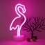 Διακοσμητικό Επιτραπέζιο Φωτιστικό Led Neon  Φλαμίνγκο - Decoration Lamp 29x12x12cm