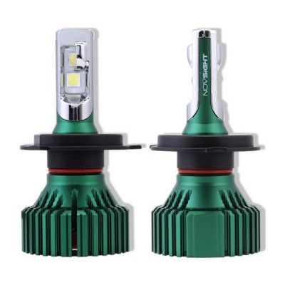 LED Φώτα Αυτοκινήτου NovSight N8 H4 6500K 16000LM (2x8000) 60W (2x30W) CAN BUS