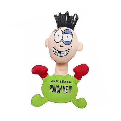 Κούκλα κατά του Άγχους που Ουρλιάζει με Βεντούζες και Μπαταρίες - Electric Punch Me Anti Stress Doll 20x11.5cm