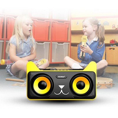 Φορητό Ηχοσύστημα Bluetooth USB/SD Karaoke Με 2 Μικρόφωνα Mp3 Player - Multimedia Speaker Μαύρο SD-305 Μαύρο