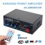 Φορητός Hi-Fi Στέρεο Ραδιοενισχυτής 30W USB/SD/FM MP3 Ιδανικός για KARAOKE Player 220V -12V Αυτοκινήτου - 2 x Jack 6,3mm με Τηλεχειριστήριο