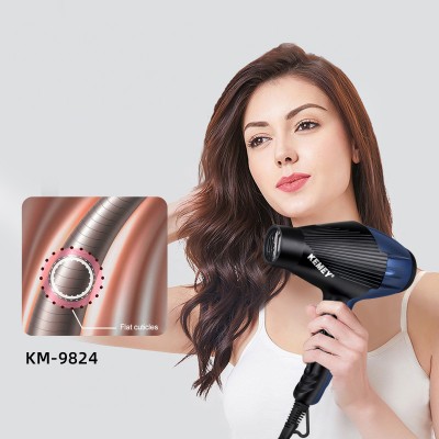 Επαγγελματικό Πιστολάκι - Σεσουάρ 3800W Kemei KM-9824 με Φυσούνα - Professional Hair Dryer