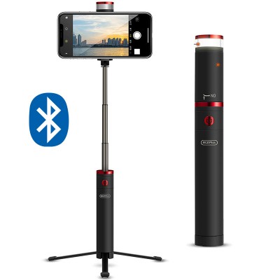 Φορητό Selfie Stick & Τρίποδο Ring Light με Bluetooth Χειριστήριο - USB Φωτιστικό Φωτογραφικό Δαχτυλίδι Stand με Βάση για Κινητό - Photo Lamp