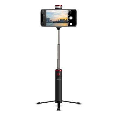 Ασύρματο Τρίποδο Selfie Stick με Φλας Φωτισμό Bluetooth - Wireless Remote Control